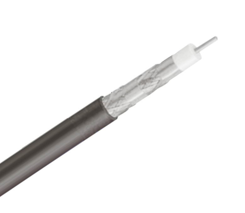 Cáp đồng trục bện 75 Ohm dòng RG59Q—Quad-Shield