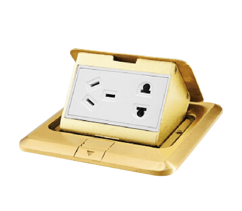 Ổ cắm nối đất Pop-up Dòng cáp đồng Phụ kiện phân phối điện